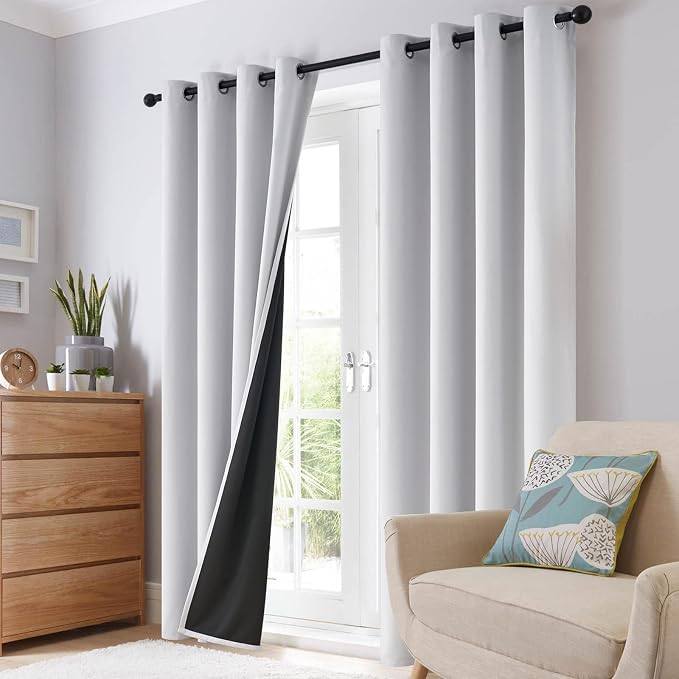 SimpleHome 100% Blackout Curtains - Image 7