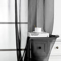 OWENIE Short Sheer Curtains 30 Inches 2 Panels Set, Kitchen Tiers Light by OWENIE