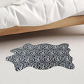 Faux Fur Zebra Animal Print Rug Perfect Throw Area Rug Carpet Floor Mat by yingda1992