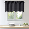 OWENIE Bob 1 PCS Black Valances by OWENIE
