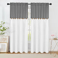 FRAMICS Farmhouse Cotton Linen Curtains by FRAMICS
