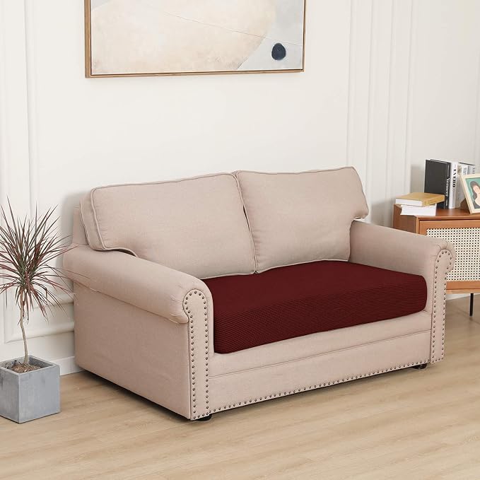 Easy-Going Stretch Loveseat Cushion Cover Sofa Cushion Furniture Protector Sofa - Image 2