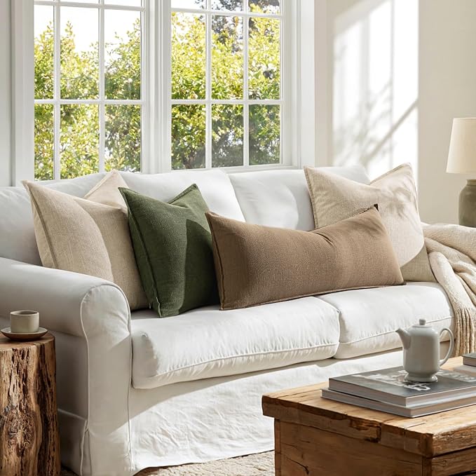 MIULEE Decorative Long Lumbar Throw Pillow Cover - Image 4