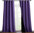 NICETOWN 100% Blackout Blinds, 52 inches x 120 inches, Laundry Room Decor by NICETOWN