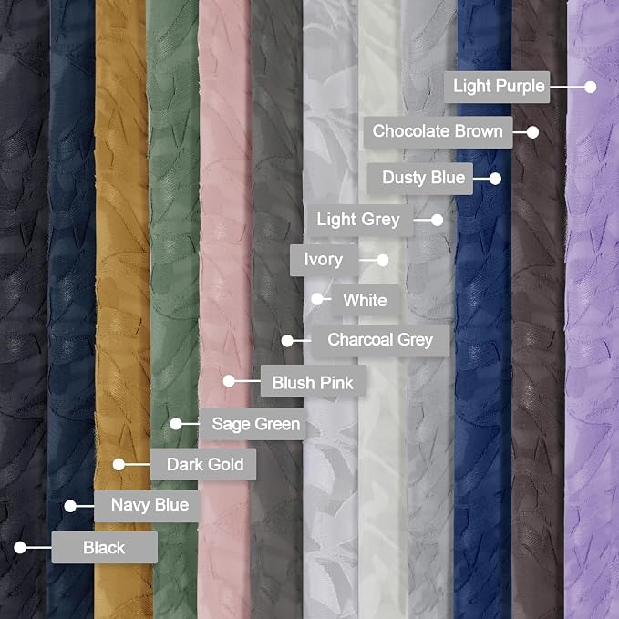 Lecloud Leia Blush Pink Sheer Curtains - Image 9