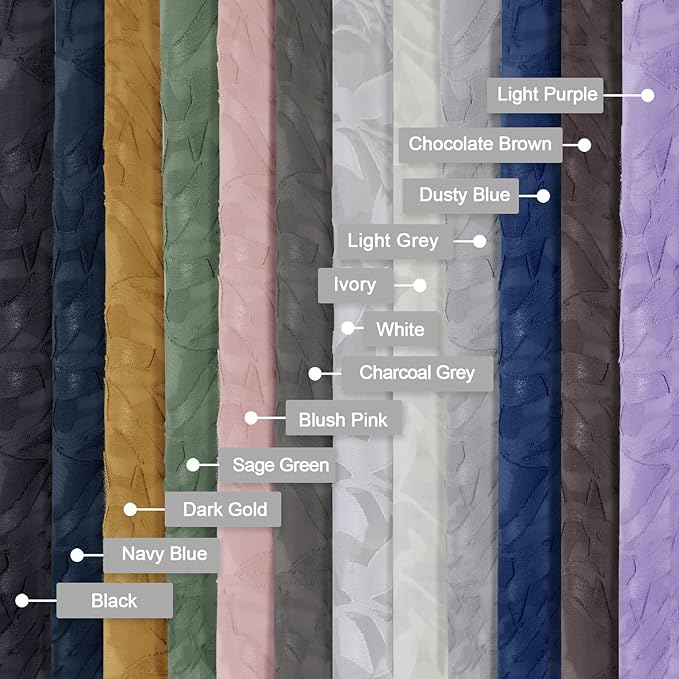 Lecloud Leia Blush Pink Sheer Curtains - Image 9