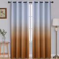 SimpleHome Ombre Room Darkening Curtains by SimpleHome