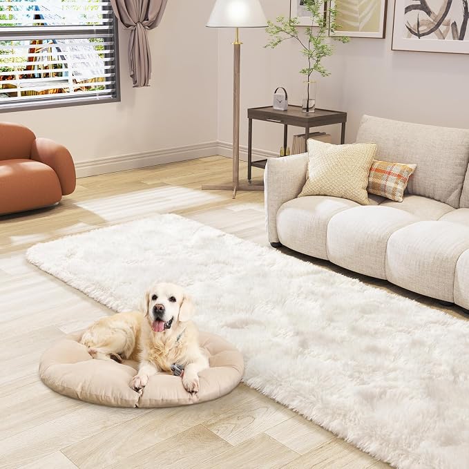 LOCHAS Ultra Soft Indoor Modern Area Rugs 2x8, Fluffy Living Room Carpets - Image 4