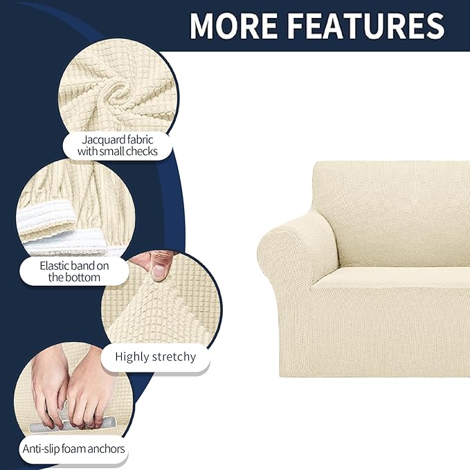 Cupuamon 2026 New Stretch Sofa Slipcovers Couch Cover - Image 4