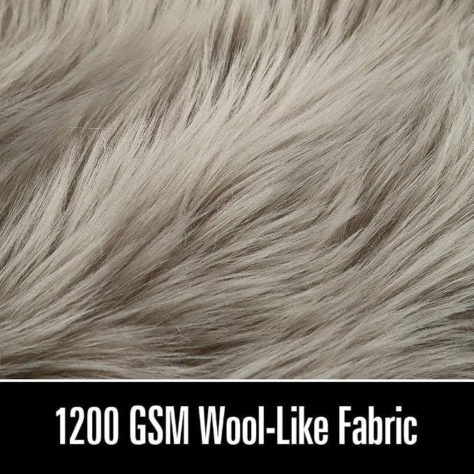 LOCHAS Soft Fluffy Faux Fur Rugs - Image 5