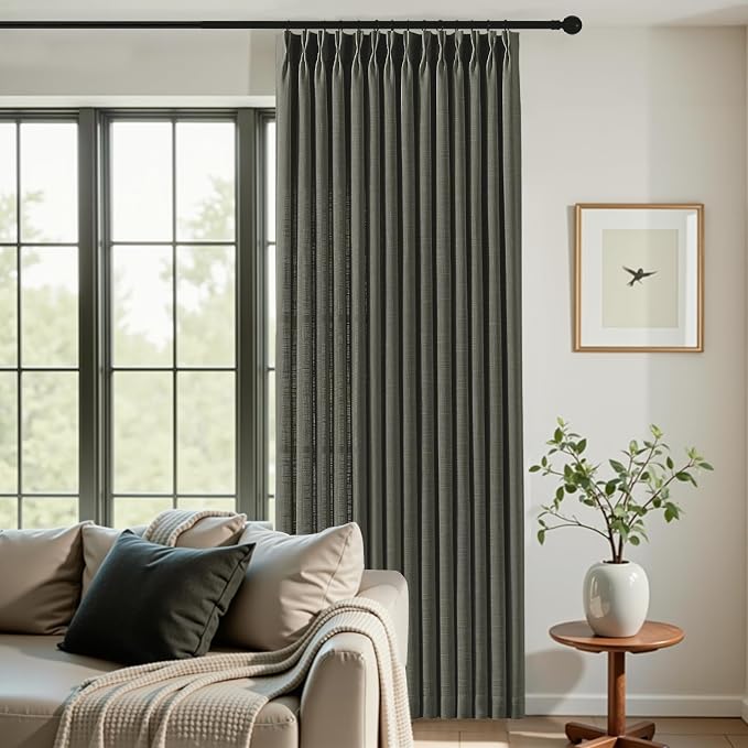 Pinch Pleated Curtains 90 Inch Length - Image 6