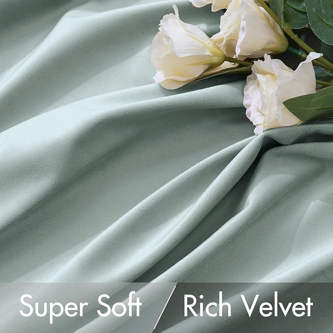 MIULEE Velvet Curtains 96 inches - Image 4