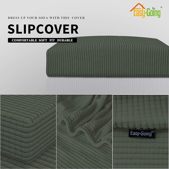 Easy-Going Stretch Cushion Cover Sofa Cushion Furniture Protector Sofa Seat - Image 3