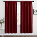 RYB HOME Blackout Curtains for Bedroom Living Room 72 inches Long, Thermal by RYBHOME