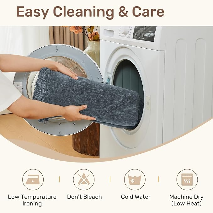 Sectional Couch Covers, 2 Pieces Washable L Shaped Couch Covers Sofa Blanket - Image 9