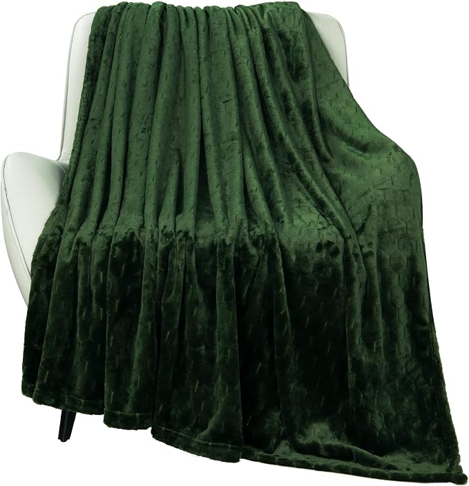 TOONOW Fleece Blanket Super Soft Cozy Throw Blanket 50" x 60", Lightweight by TOONOW