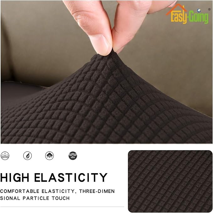 Easy-Going Stretch Loveseat Cushion Cover Sofa Cushion Furniture Protector Sofa - Image 4