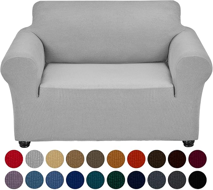 Joccun Stretch Chair Couch Cover, 1-Piece Sofa Slipcover Spandex Jacquard by Joccun
