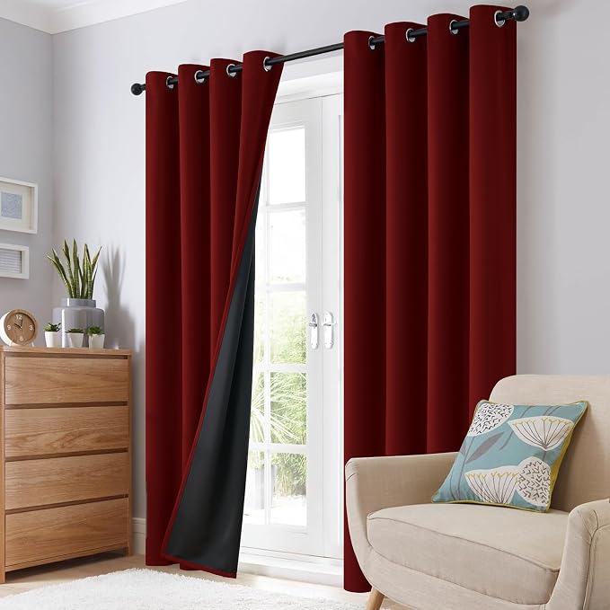 SimpleHome 100% Blackout Curtains - Image 7