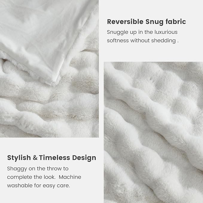 Cozy Bliss Faux Fur Throw Blanket - Image 7