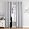 ChrisDowa 100% Blackout Curtains 72 inch Long by ChrisDowa