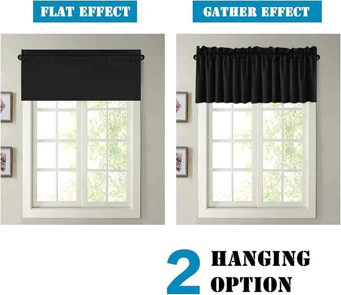H.VERSAILTEX Blackout Valances for Window - Image 6