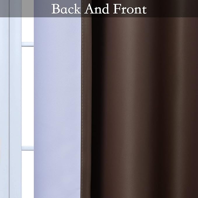 SimpleHome Ombre Room Darkening Curtains - Image 3