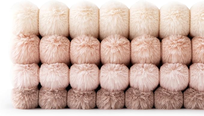 MIULEE Faux Fur Plush Decorative Throw Pillow Covers 16x16, Soft Cute Romantic - Image 6
