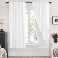 Deconovo Blackout Curtains for Bedroom & Nursery, Thermal Insulated Drapes by Deconovo