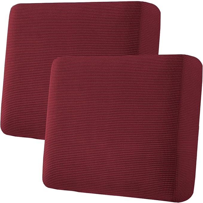 H.VERSAILTEX Super Stretch Individual Seat Cushion Covers Sofa Covers Couch by HVERSAILTEX