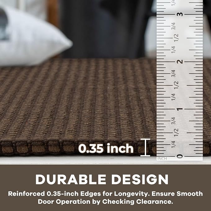 KOZYFLY Runners for Hallways 2.6x10 ft Washable Kitchen Runner Non Slip Rubber - Image 4