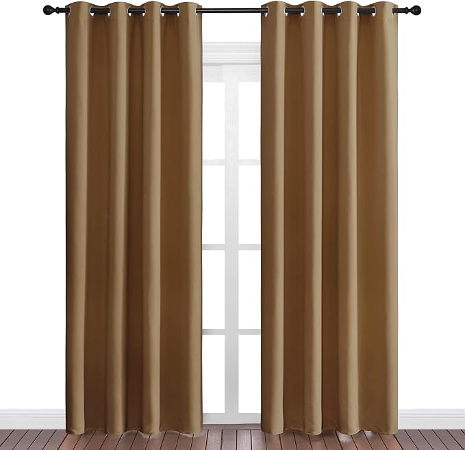 NICETOWN Sleek Blackout Curtains 86 inches Length - Image 2