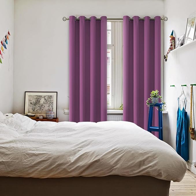 BGment Room Darkening Curtains 72 Inches Long - Image 2