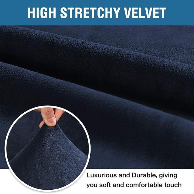 H.VERSAILTEX Stretch Velvet Sofa Covers - Image 3