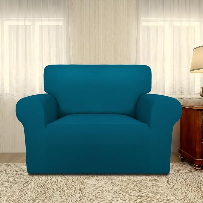 PureFit Super Stretch Sofa Slipcover – Spandex Non Slip Soft Couch Sofa Cover - Image 2
