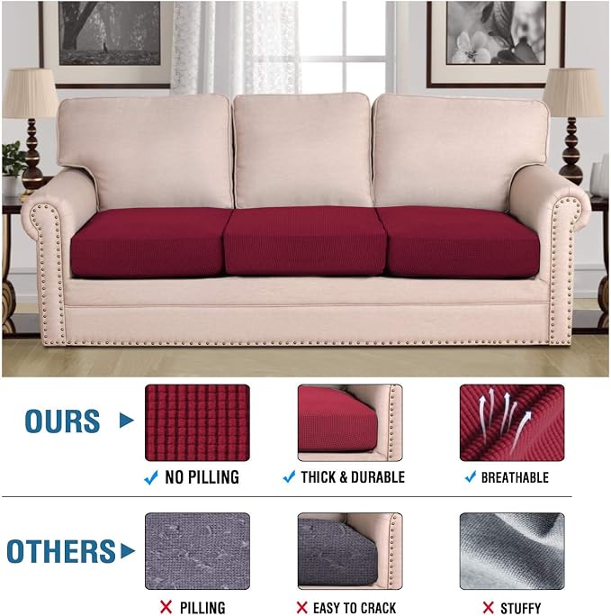 H.VERSAILTEX Super Stretch Stylish Cushions Covers/Furniture Cover Spandex - Image 2