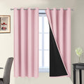 Yakamok 100% Blackout Curtains Energy Saving Thermal Insulated 2 Thick Layers by Yakamok