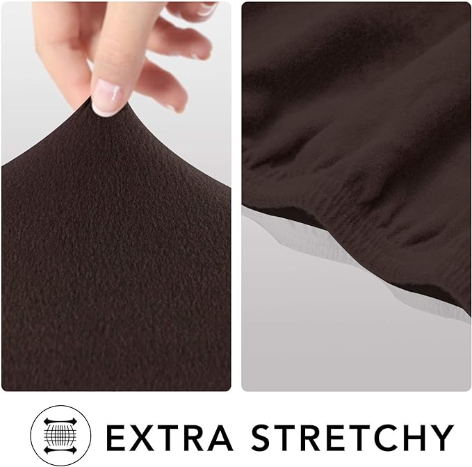 PureFit Super Stretch Sofa Slipcover – Spandex Non Slip Soft Couch Sofa Cover - Image 4