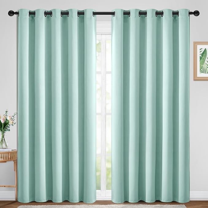 Yakamok Blackout Curtains Room Darkening Thermal Insulated Window Panels by Yakamok