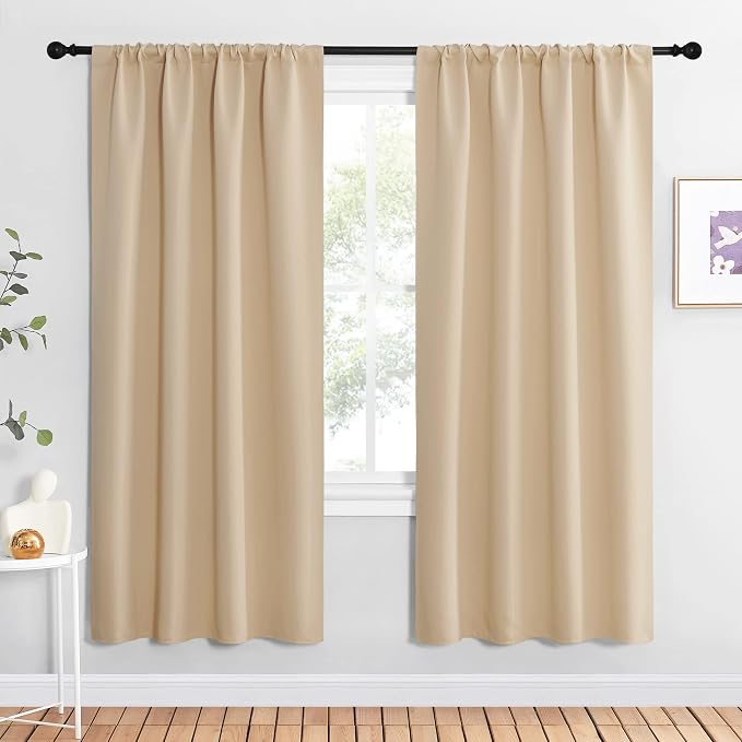 NICETOWN Kitchen Room Darkening Curtains by NICETOWN