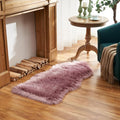 EasyJoy Ultra Soft Fluffy Shaggy Area Rug Faux Fur Rug Chair Cover Seat Pad by EasyJoy