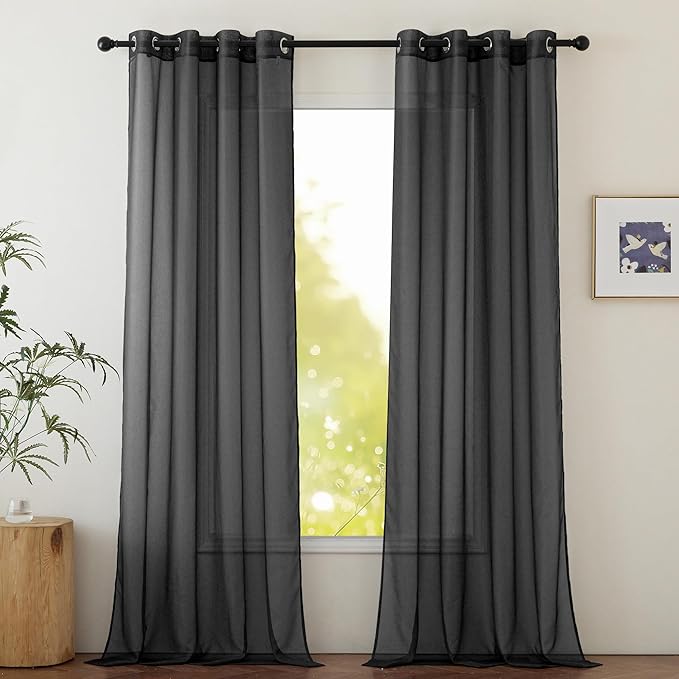 NICETOWN Sheer Window Curtain 84" by NICETOWN