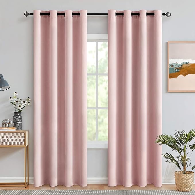 MIULEE Blackout Curtains for Bedroom Living Room Thermal Insulated Room by MIULEE