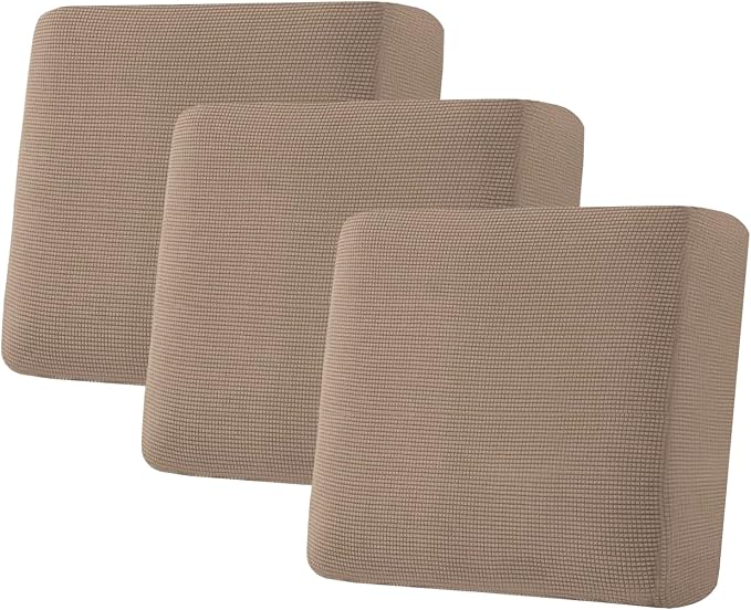 H.VERSAILTEX Super Stretch Individual Seat Cushion Covers Sofa Covers Couch by HVERSAILTEX