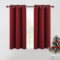 NICETOWN Christmas Window Curtains Blackout Drapes, Thermal Insulated Solid by NICETOWN