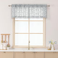 Chyhomenyc Light Grey Sheer Valances by Chyhomenyc