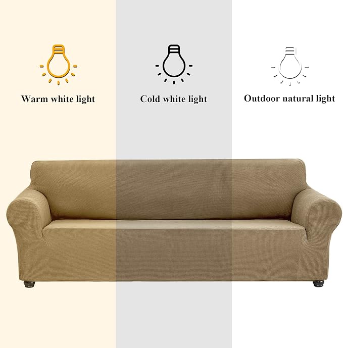 Joccun Stretch Chair Couch Cover, 1-Piece Sofa Slipcover Spandex Jacquard - Image 3