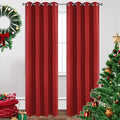 Joydeco Blackout Curtains 95 inch Long 2 Panels Set, Thermal Insulated Long by JOYDECO