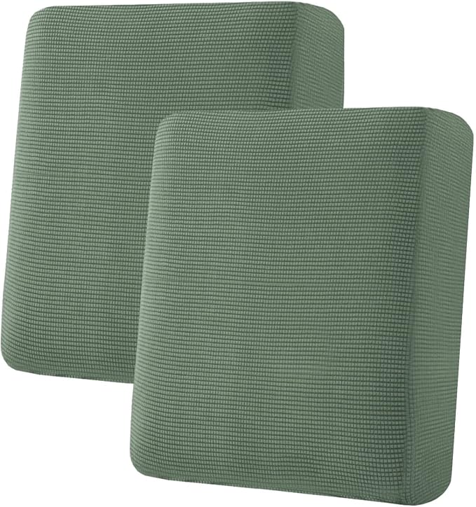 H.VERSAILTEX Super Stretch Individual Seat Cushion Covers Sofa Covers Couch by HVERSAILTEX