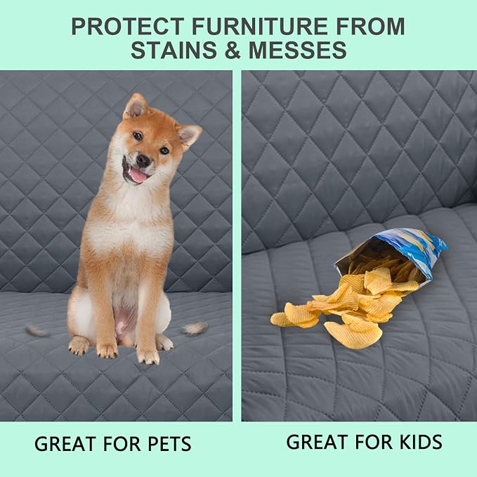 Reversible Sofa Covers Couch Cover Furniture Protector - Image 5